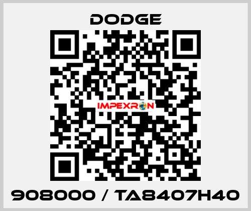908000 / TA8407H40 Dodge
