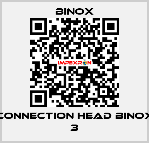 Connection head BINOX 3 Binox
