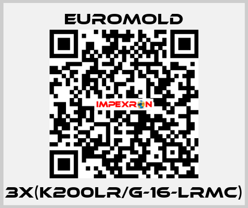 3x(K200LR/G-16-LRMC) EUROMOLD