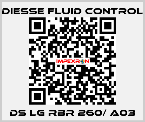 DS LG RBR 260/ A03 DIESSE Fluid Control