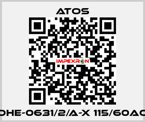 DHE-0631/2/A-X 115/60AC Atos