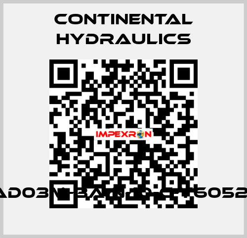 VAD03M-3A-N-10-C-Y6052-3 Continental Hydraulics
