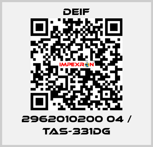 2962010200 04 / TAS-331DG Deif