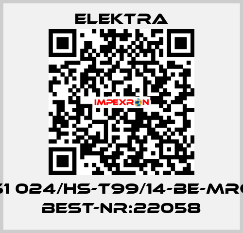 S1 024/HS-T99/14-BE-MRG  Best-Nr:22058 ELEKTRA