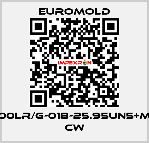 (M400LR/G-018-25.95UN5+MWS) CW EUROMOLD