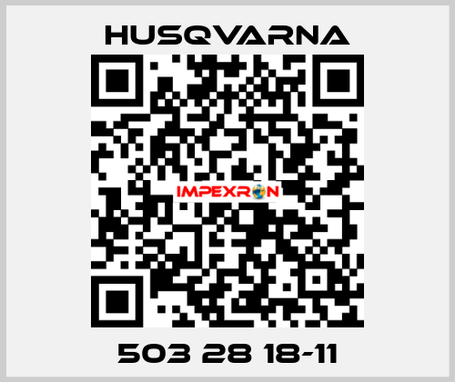 503 28 18-11 Husqvarna