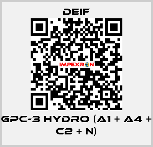 GPC-3 Hydro (A1 + A4 + C2 + N) Deif