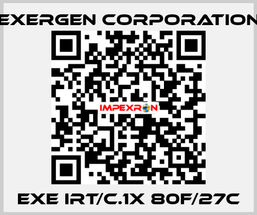 EXE IRT/C.1X 80F/27C Exergen Corporation