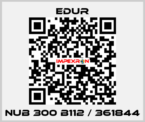 NUB 300 B112 / 361844 Edur
