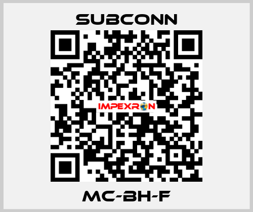 MC-BH-F SubConn