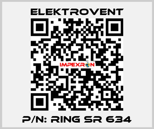 P/N: RING SR 634 ELEKTROVENT