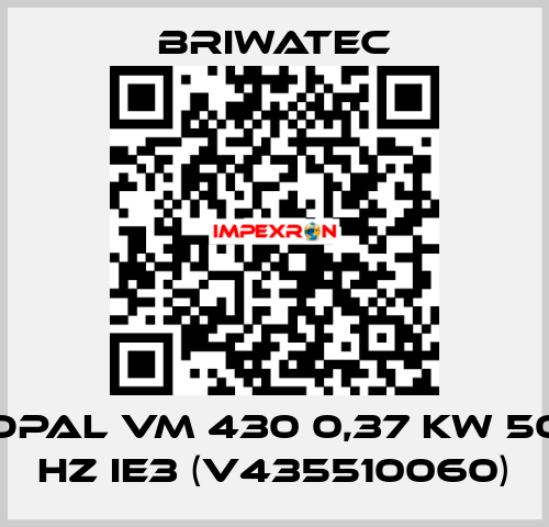 OPAL VM 430 0,37 kW 50 Hz IE3 (V435510060) Briwatec