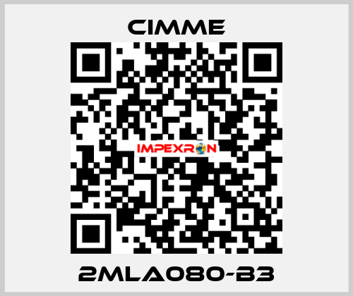 2MLA080-B3 Cimme