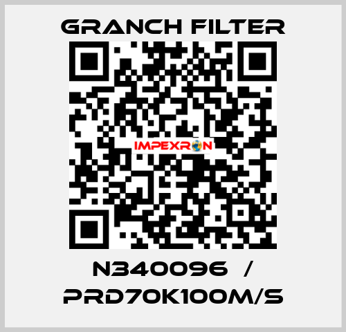 N340096  / PRD70K100M/S GRANCH FILTER