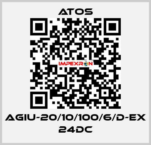 AGIU-20/10/100/6/D-EX 24DC Atos