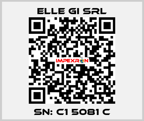 SN: C1 5081 C ELLE GI SRL