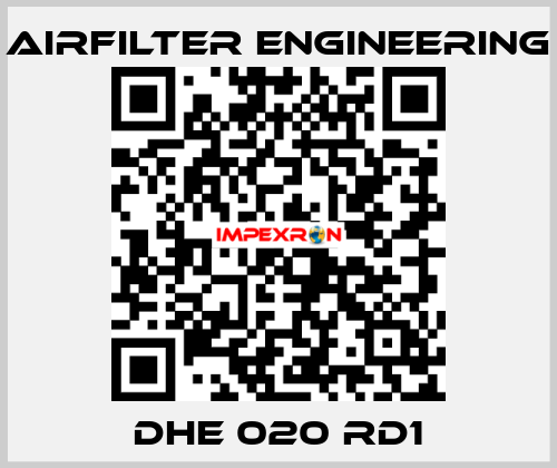 DHE 020 RD1 Airfilter Engineering