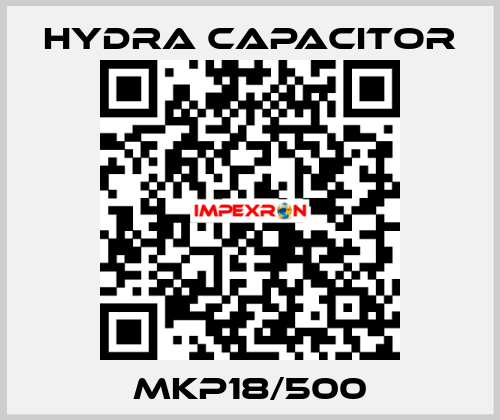 MKP18/500 Hydra capacitor