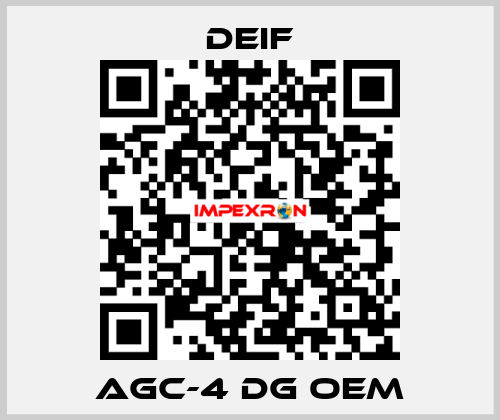 AGC-4 DG OEM Deif