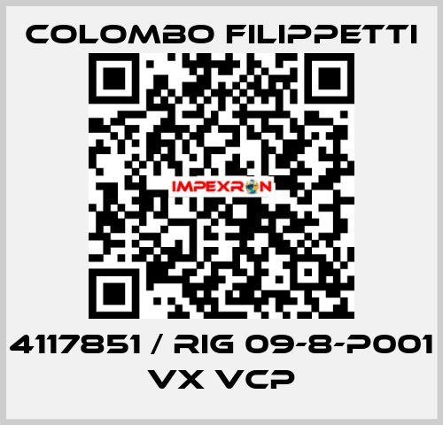4117851 / RIG 09-8-P001 VX VCP Colombo Filippetti