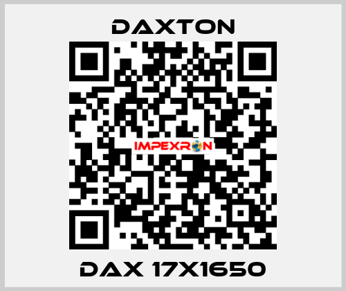 DAX 17X1650 DAXTON