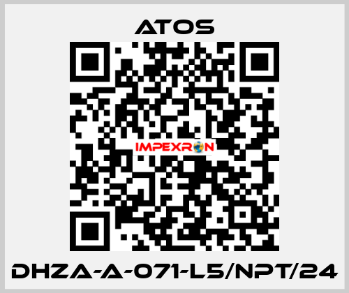 DHZA-A-071-L5/NPT/24 Atos