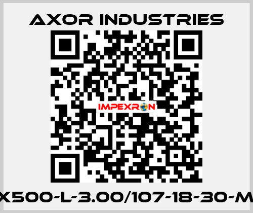 SAX500-L-3.00/107-18-30-M-00 Axor Industries
