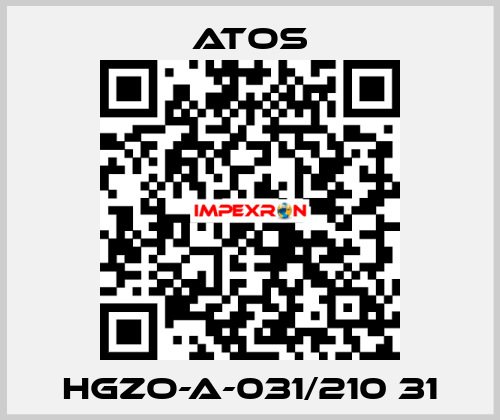 HGZO-A-031/210 31 Atos