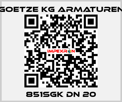 851sGK DN 20 Goetze KG Armaturen