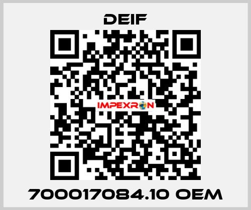 700017084.10 OEM Deif