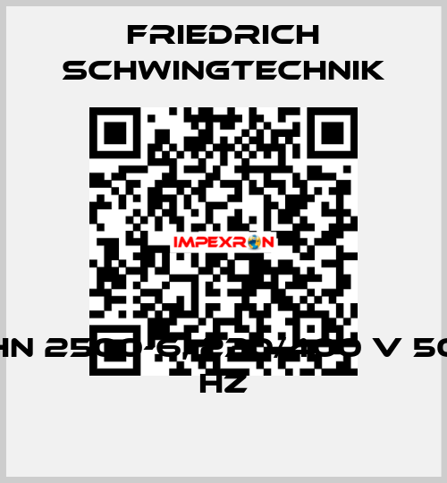 HN 2500-6, 230/400 V 50 HZ Friedrich Schwingtechnik