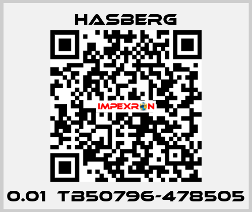 0.01	TB50796-478505 Hasberg