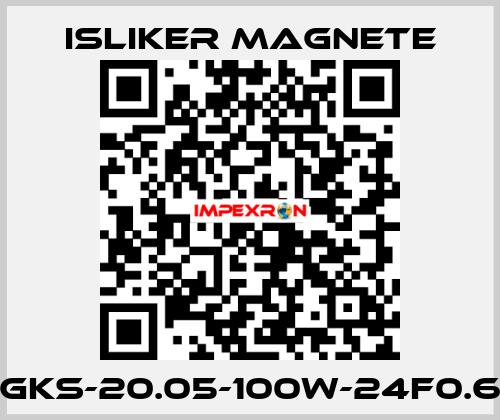 GKs-20.05-100W-24F0.6 ISLIKER MAGNETE