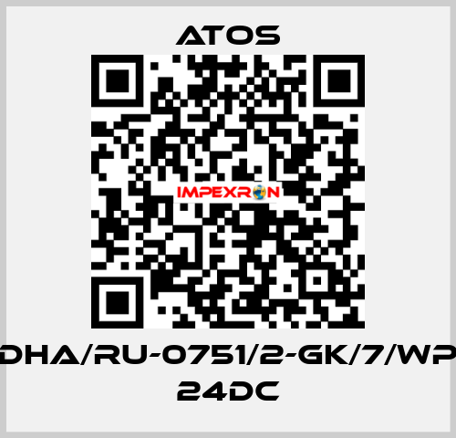 DHA/RU-0751/2-GK/7/WP 24DC Atos
