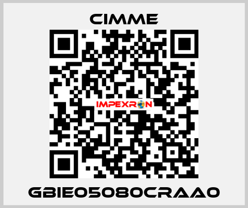 GBIE05080CRAA0 Cimme