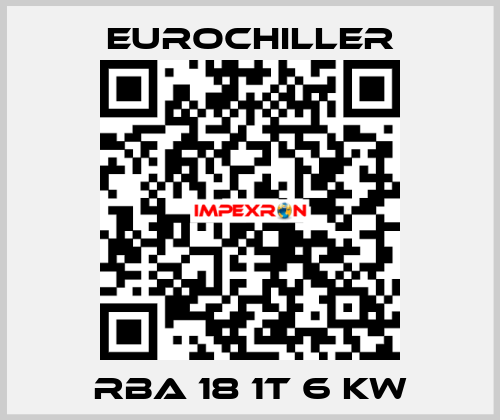 RBA 18 1T 6 kW EUROCHILLER