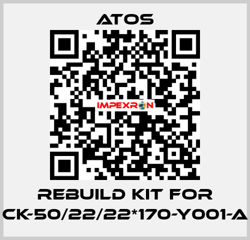 rebuild kit for CK-50/22/22*170-Y001-A Atos