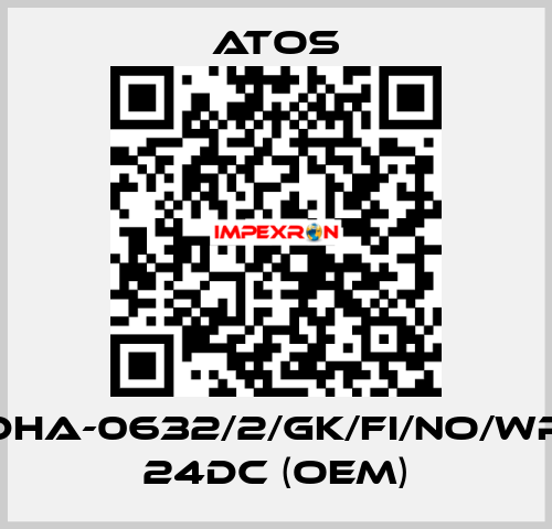 DHA-0632/2/GK/FI/NO/WP 24DC (OEM) Atos