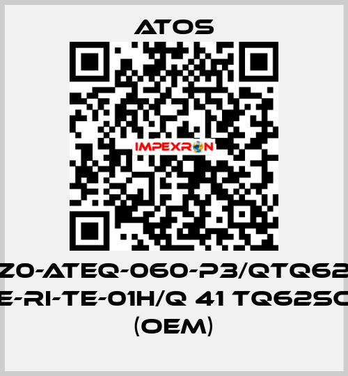 DHZ0-ATEQ-060-P3/QTQ62SC E-RI-TE-01H/Q 41 TQ62SC (OEM) Atos