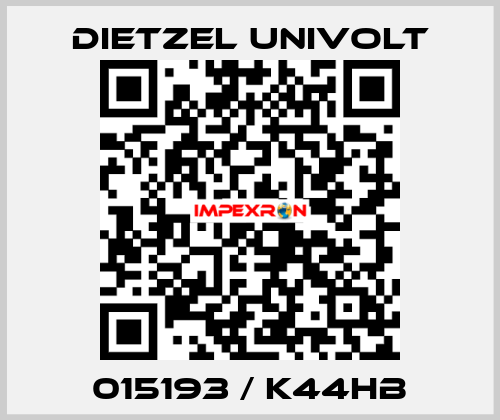 015193 / K44HB Dietzel Univolt