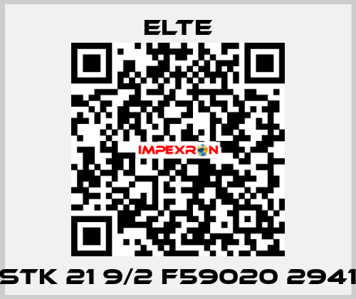 STK 21 9/2 F59020 2941 Elte
