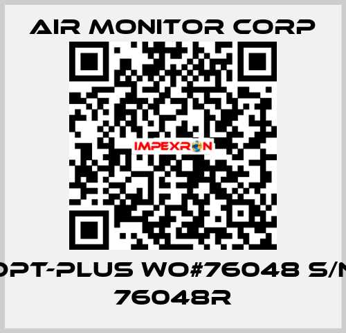 DPT-plus WO#76048 S/N 76048R AIR MONITOR CORP