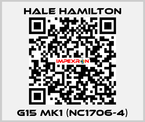G15 MK1 (NC1706-4) HALE HAMILTON