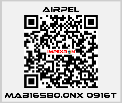 MAB16S80.0NX 0916T Airpel