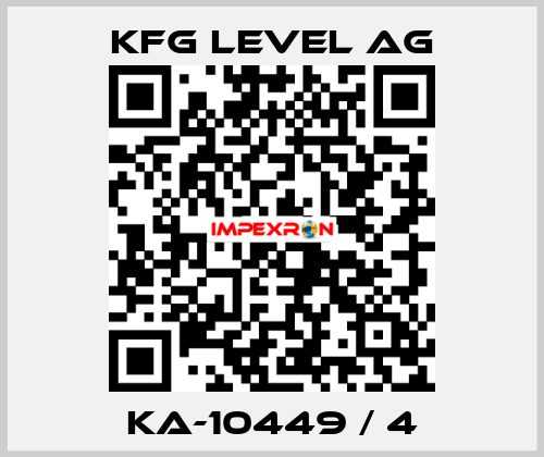 KA-10449 / 4 KFG Level AG