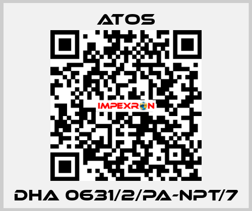 DHA 0631/2/PA-NPT/7 Atos