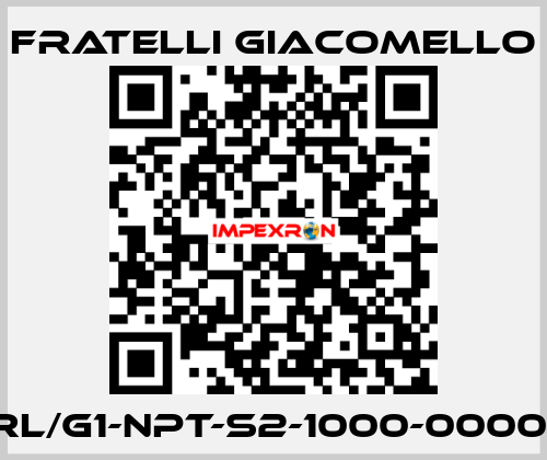 RL/G1-NPT-S2-1000-00001 Fratelli Giacomello