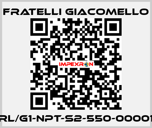 RL/G1-NPT-S2-550-00001 Fratelli Giacomello