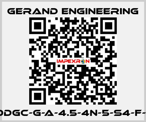 300DGC-G-A-4.5-4N-5-S4-F-B-0 Gerand Engineering