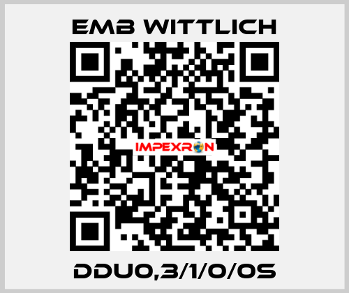 DDU0,3/1/0/0S EMB Wittlich